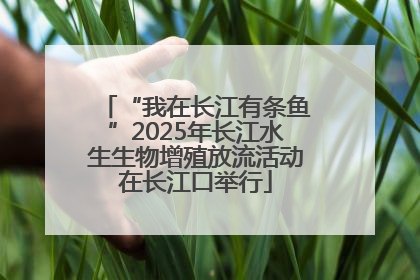 “我在长江有条鱼”2025年长江水生生物增殖放流活动在长江口举行