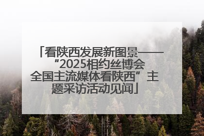 看陕西发展新图景——“2025相约丝博会 全国主流媒体看陕西”主题采访活动见闻