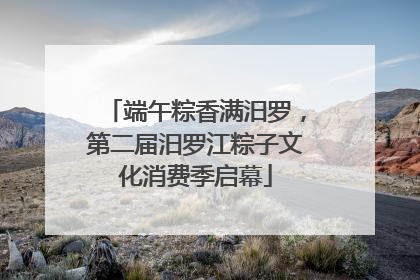 端午粽香满汨罗，第二届汨罗江粽子文化消费季启幕