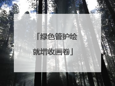 绿色管护绘就增收画卷