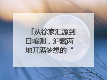 从徐家汇源到日喀则,沪藏两地开满梦想的“格桑花”!