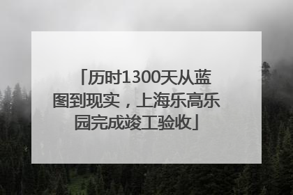 历时1300天从蓝图到现实，上海乐高乐园完成竣工验收