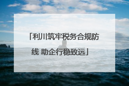 利川筑牢税务合规防线 助企行稳致远