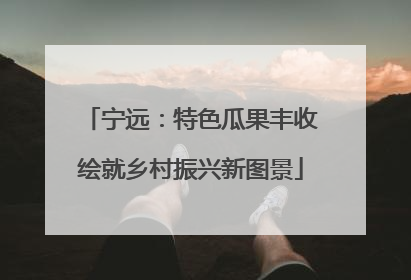 宁远：特色瓜果丰收绘就乡村振兴新图景
