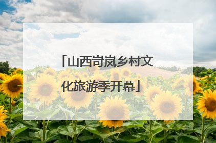 山西岢岚乡村文化旅游季开幕