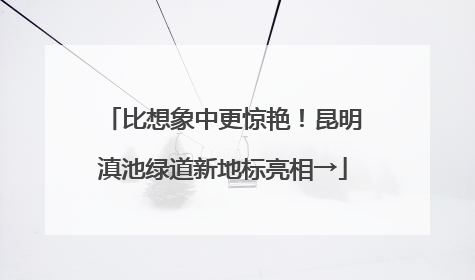 比想象中更惊艳！昆明滇池绿道新地标亮相→