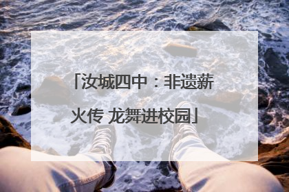 汝城四中：非遗薪火传 龙舞进校园