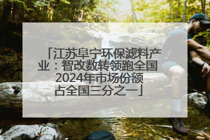 江苏阜宁环保滤料产业：智改数转领跑全国 2024年市场份额占全国三分之一