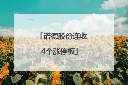 诺德股份连收4个涨停板
