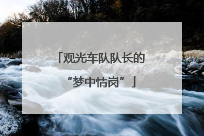观光车队队长的“梦中情岗”