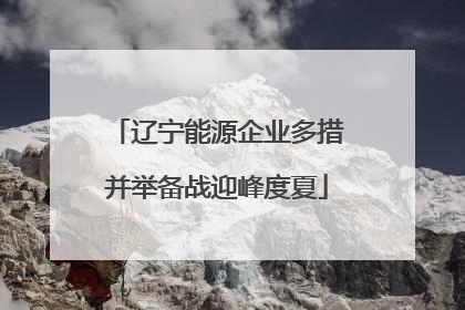 辽宁能源企业多措并举备战迎峰度夏