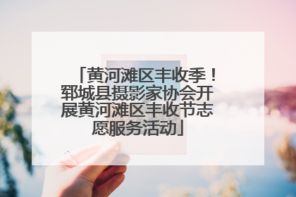 黄河滩区丰收季！郓城县摄影家协会开展黄河滩区丰收节志愿服务活动