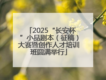 2025“长安杯”小品剧本（征稿）大赛暨创作人才培训班圆满举行