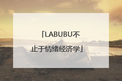 LABUBU不止于情绪经济学